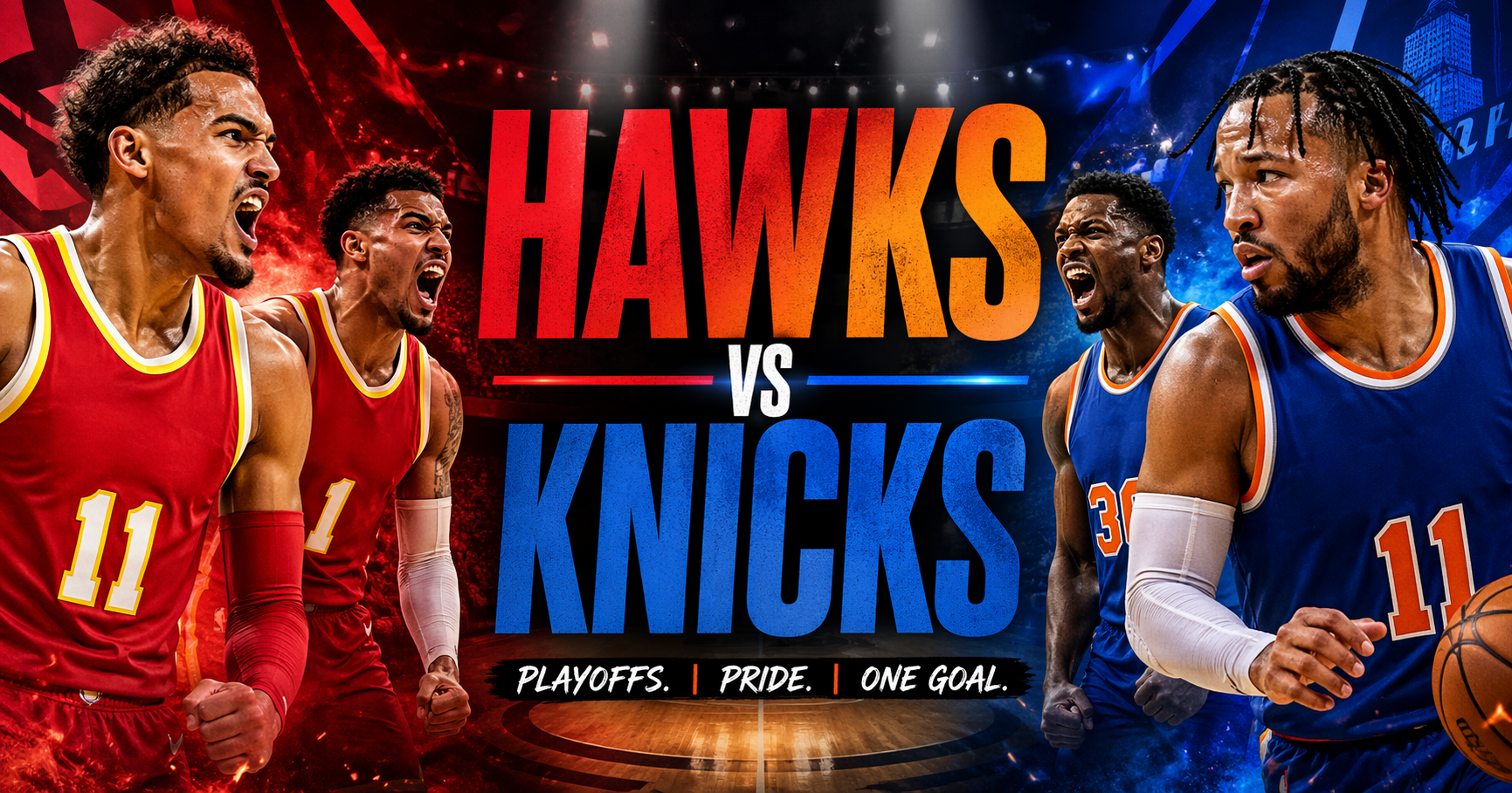 Atlanta Hawks vs New York Knicks NBA playoffs