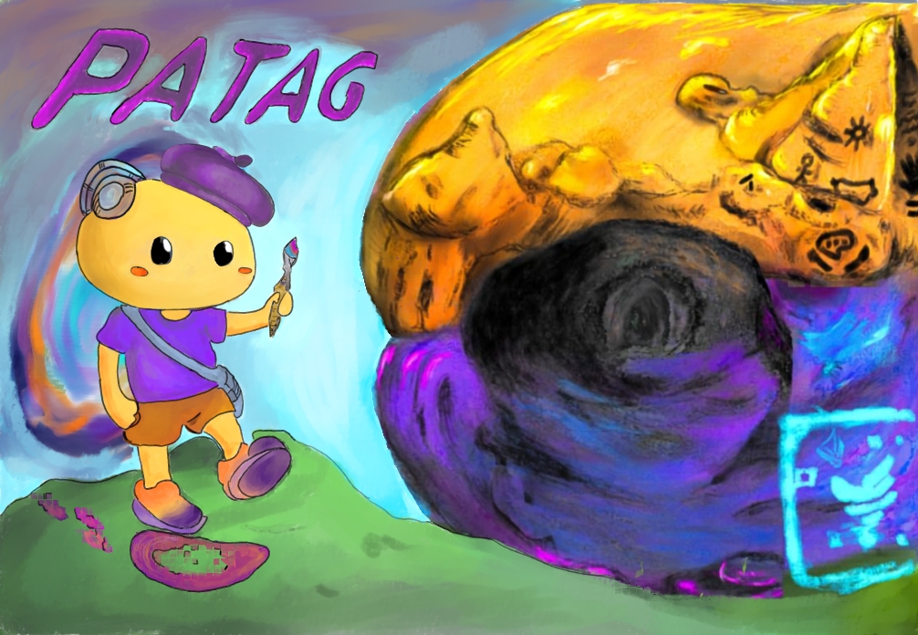 Patag mobile app artwork showcase