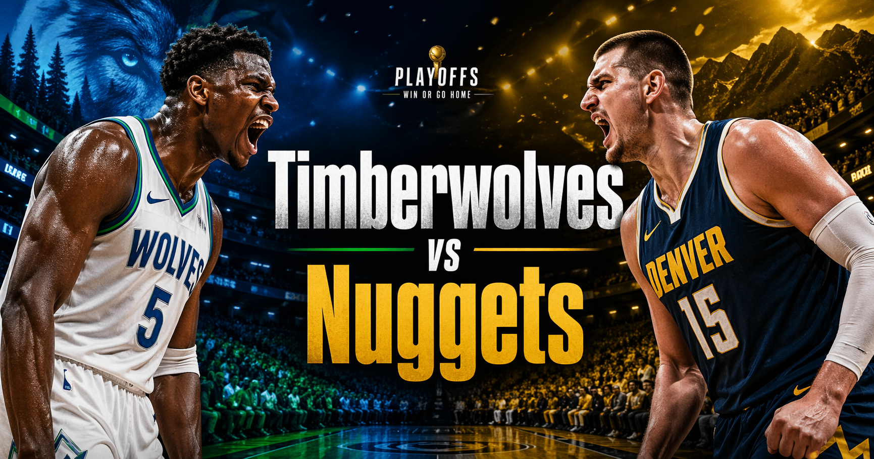 Minnesota Timberwolves vs Denver Nuggets NBA playoffs